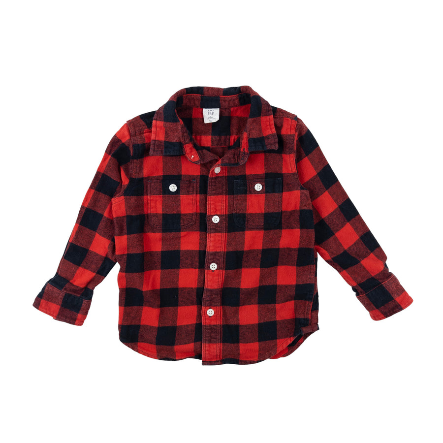 Gap shirt 3 (red plaid)