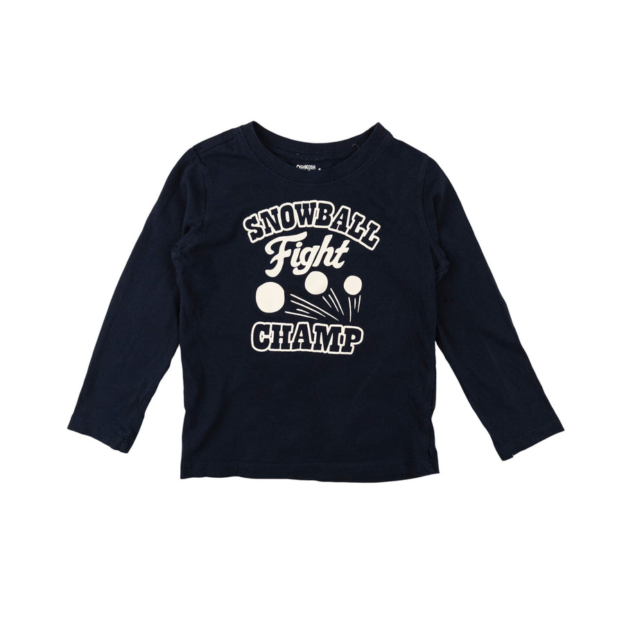 Oshkosh long sleeve 4 (snowball fight)