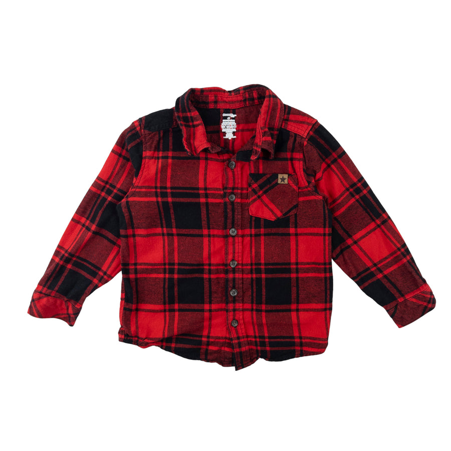 George shirt 4 (red plaid)