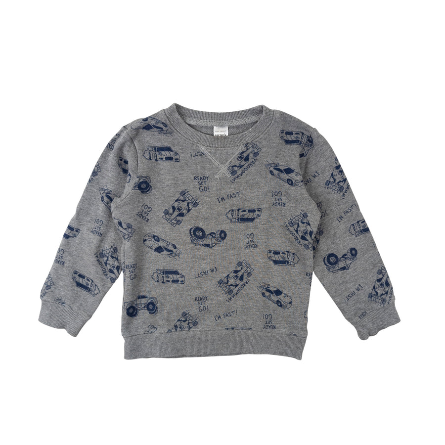 Carter's sweatshirt 4 (cars)