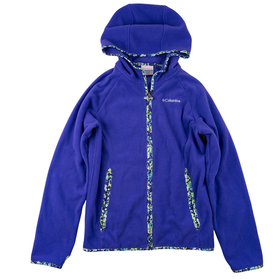 Columbia fleece jacket 14-16 (purple)