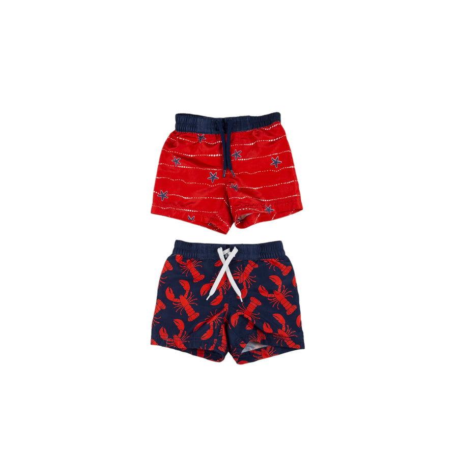 Old Navy swim shorts 3-6m