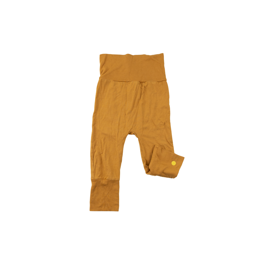 Coccoli grow-with-me pants 9m (yellow)