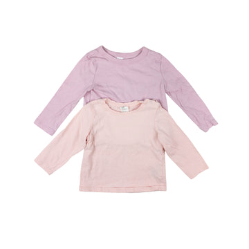 H&M long sleeves 6-9m (set of 2)