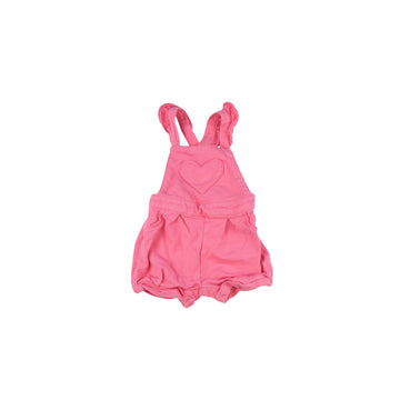 Carter's shortalls 9m (pink heart)