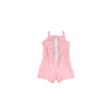 Carter's romper 6m (pink floral)