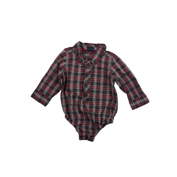 Gap shirt 6-12m (plaid)