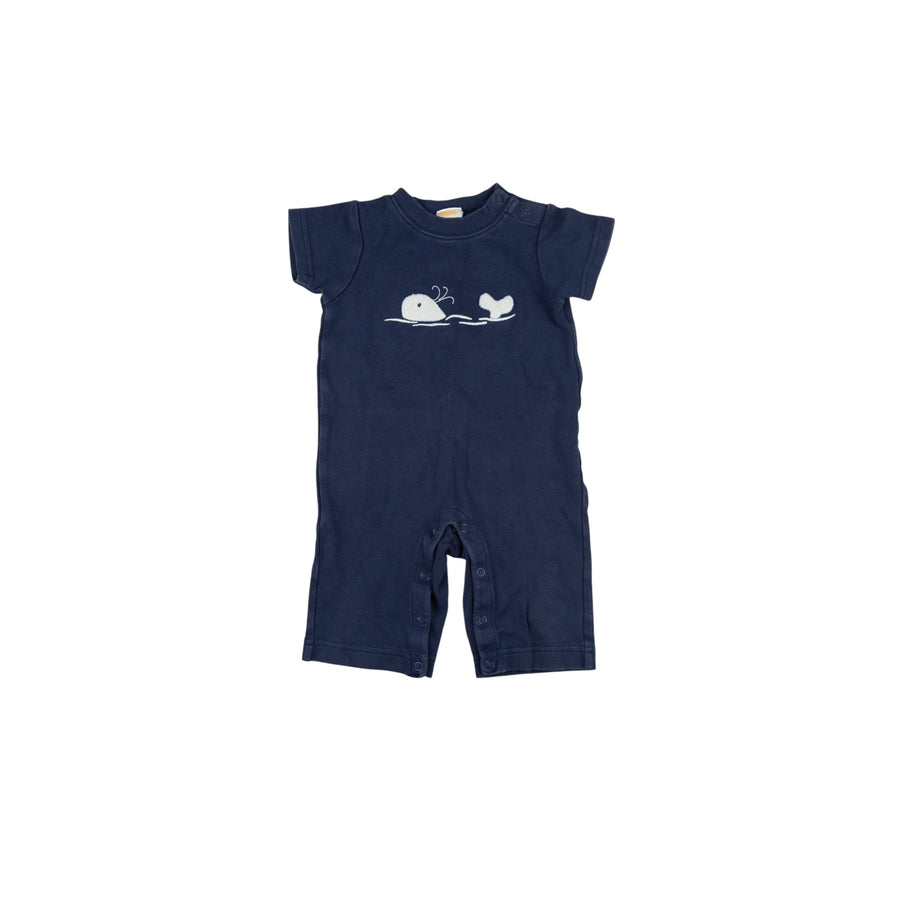 Gymboree romper 3-6m (whale)