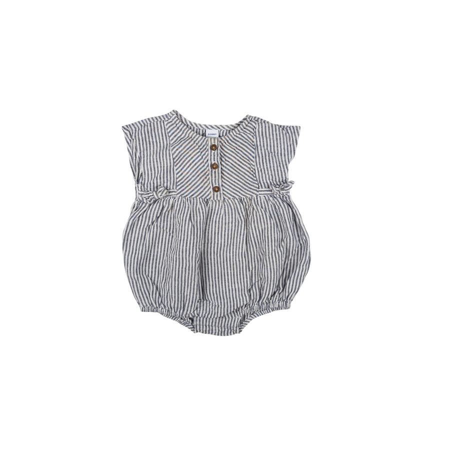 Old Navy romper 6-12m (stripe)