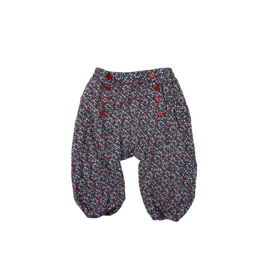 H&M pants 9-12m (floral)