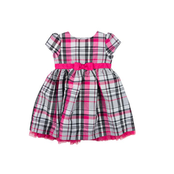 Carter's dress 18m (pink plaid)