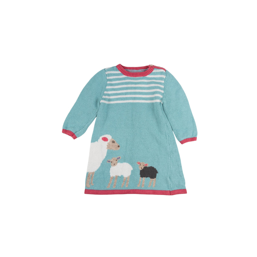 Baby Boden knit dress 6-12m
