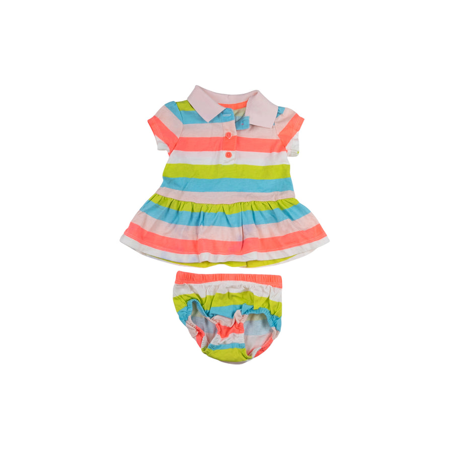 Carter's dress 3m (stripe)