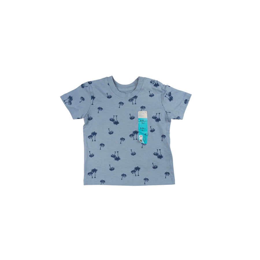Primark t-shirt 6-9m (palm tree)