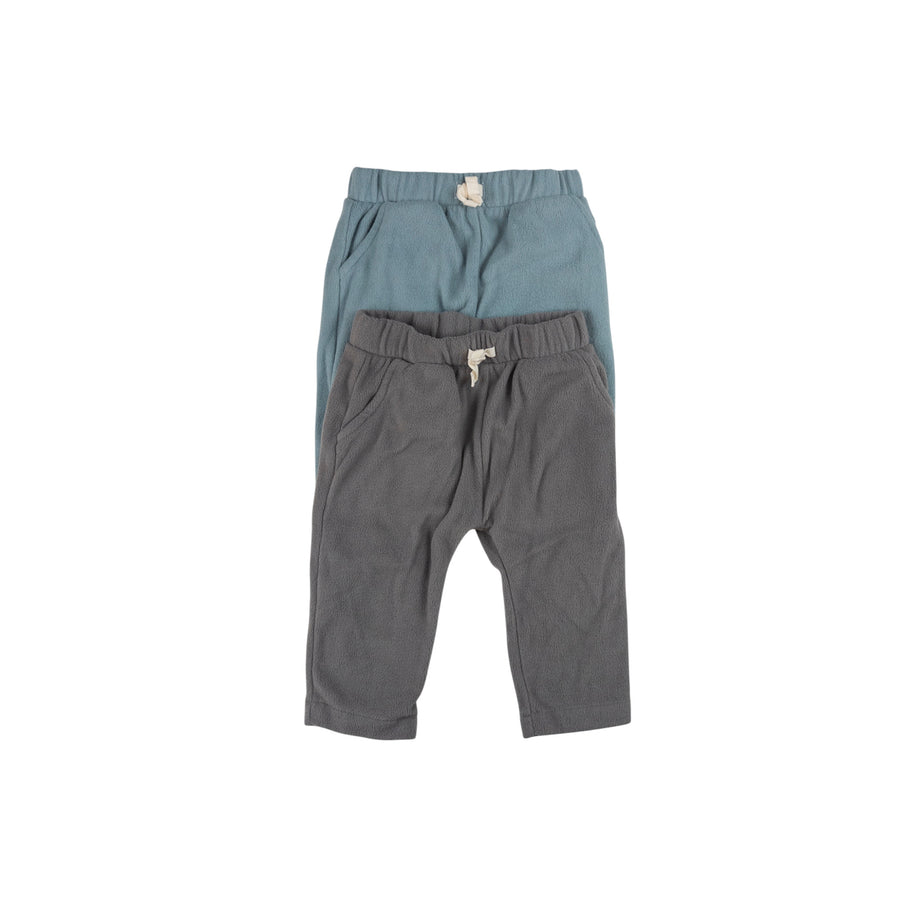 Little Planet fleece joggers 9m (set of 2)