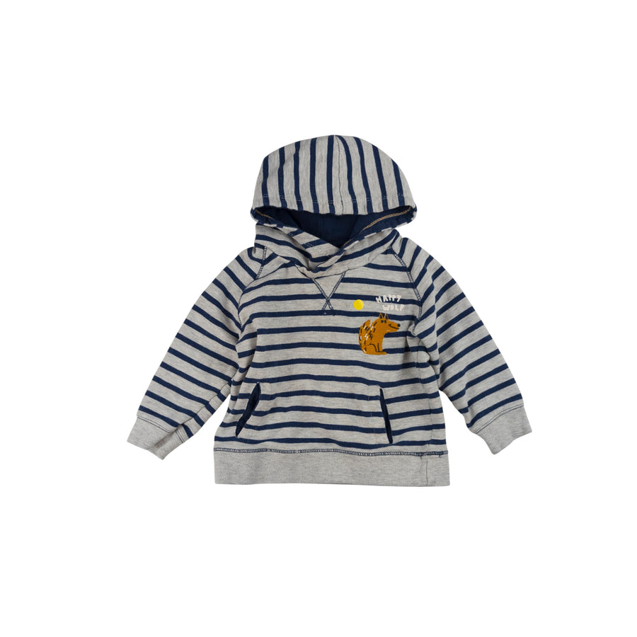 Zara hoodie 18-24m (happy wolf)