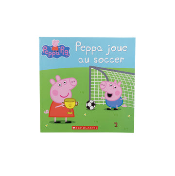 Peppa joue au soccer