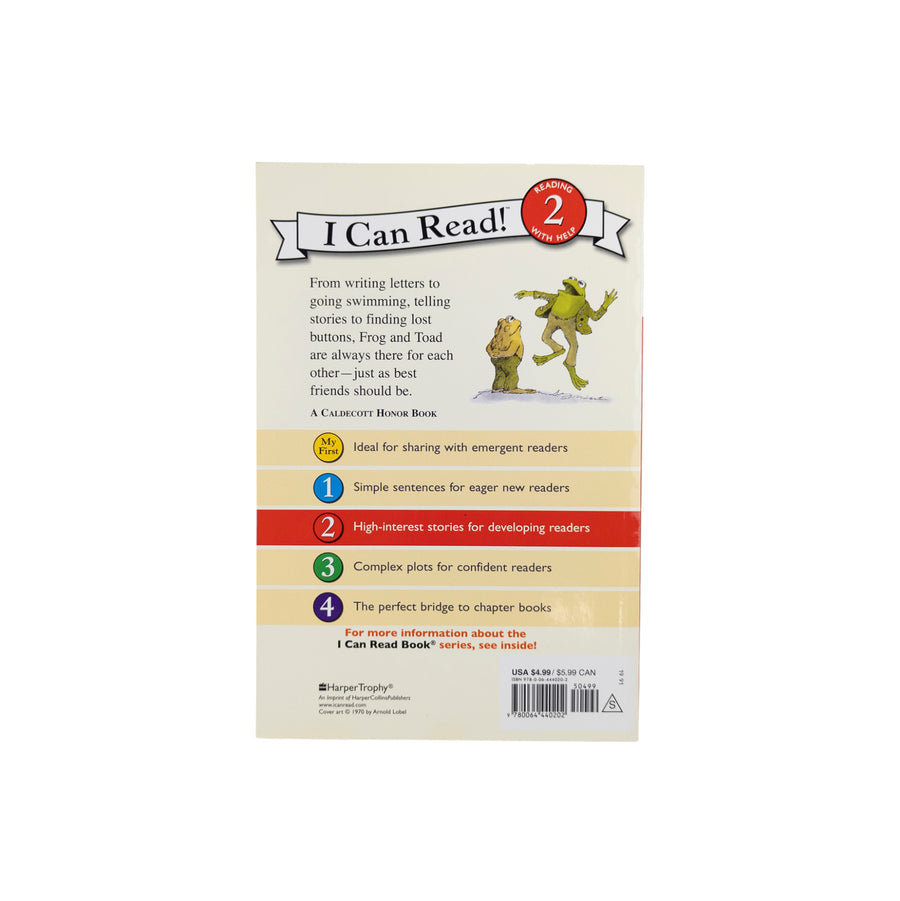 Frog and Toad are friends