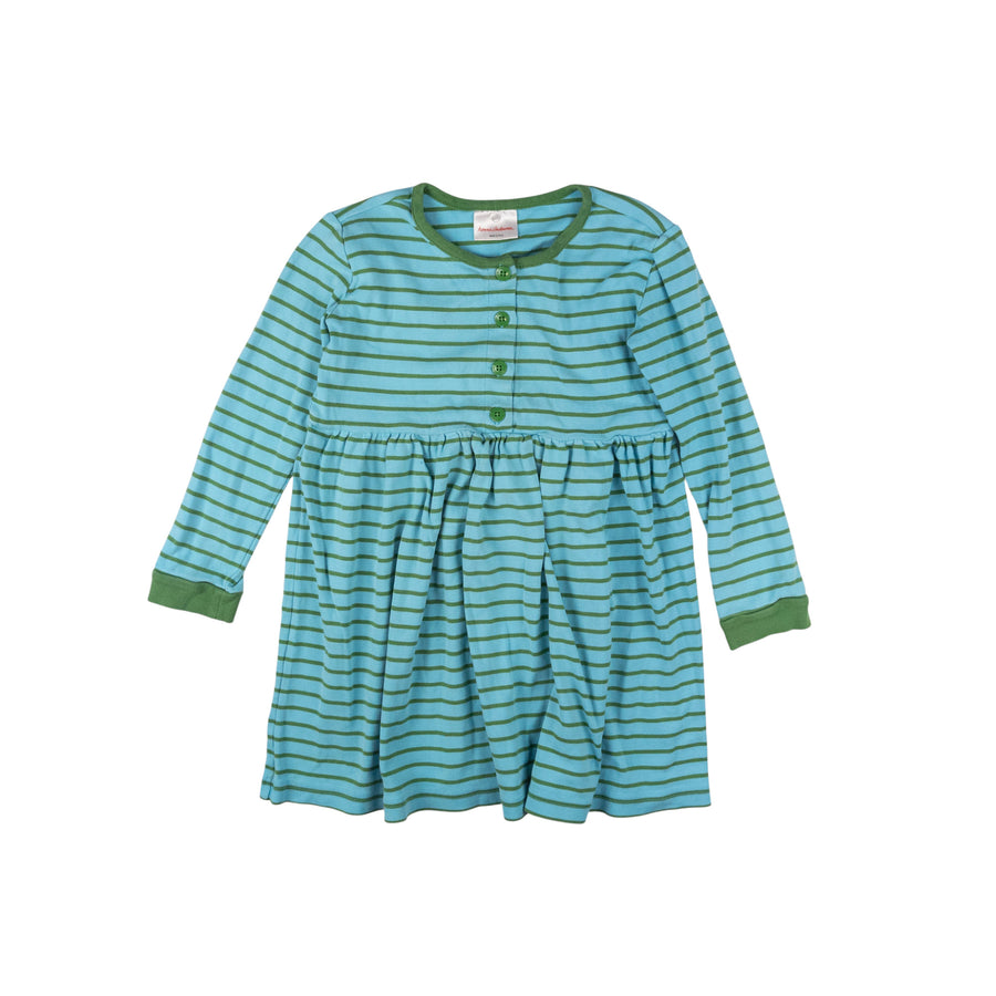 Hanna Andersson dress 6 (stripe)
