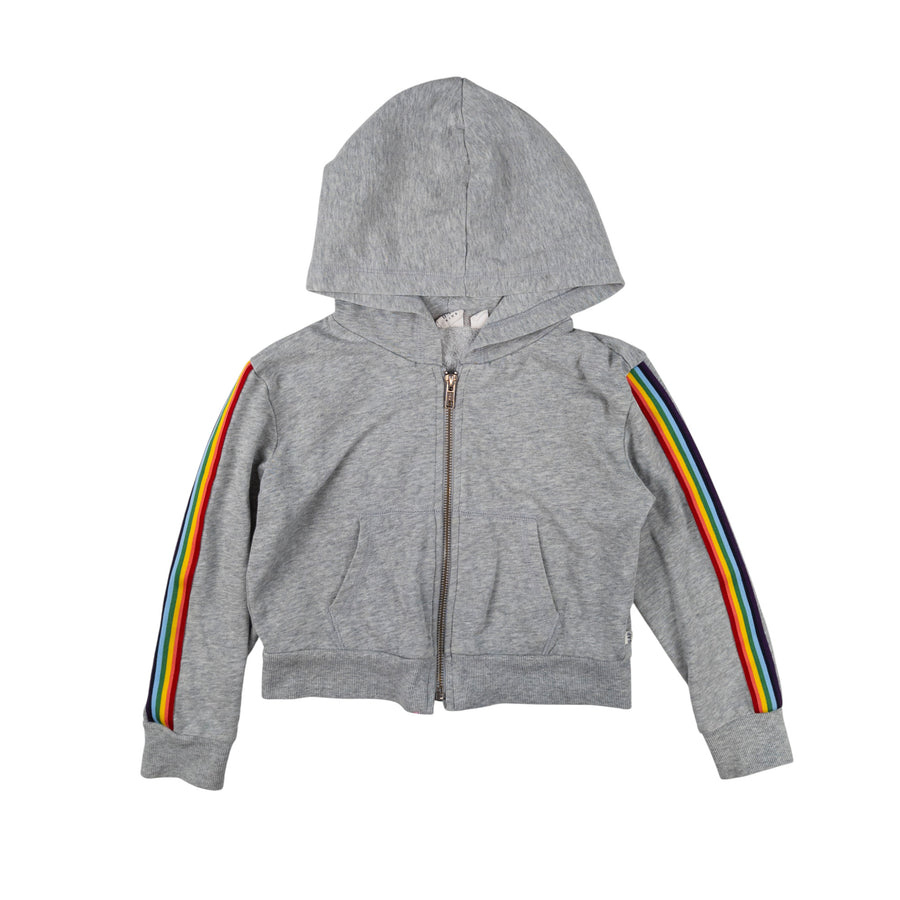 Gap hoodie 6-7 (rainbow stripe)