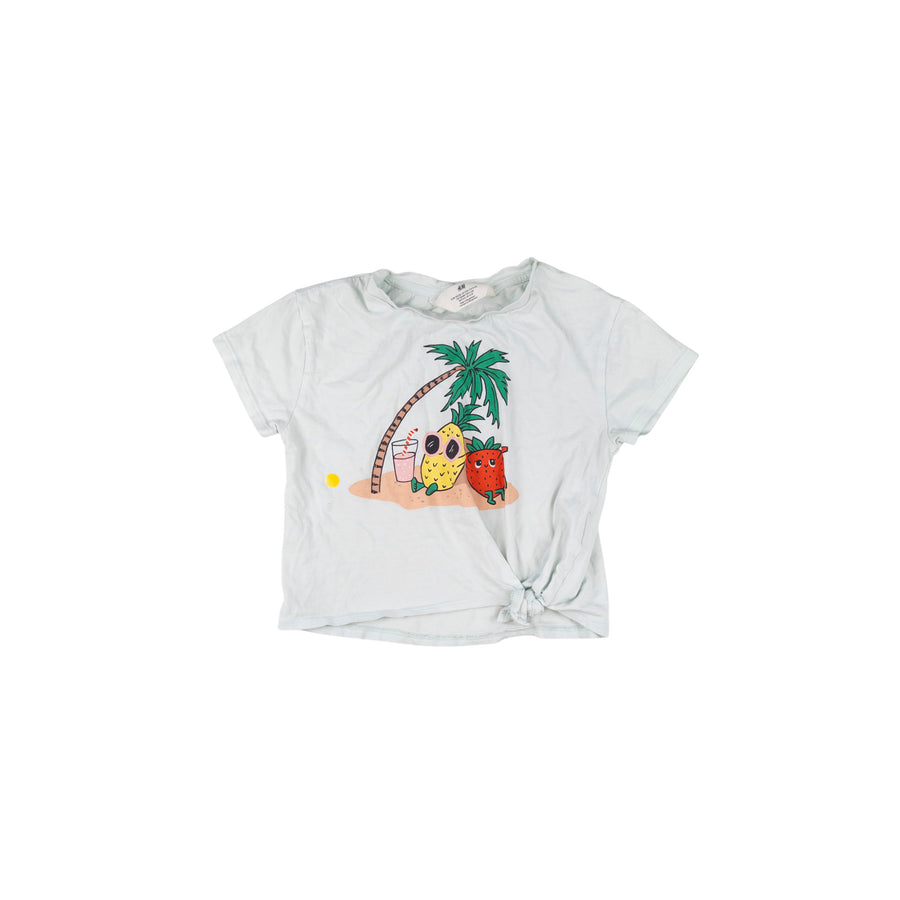 H&M t-shirt 4-6 (fruit)