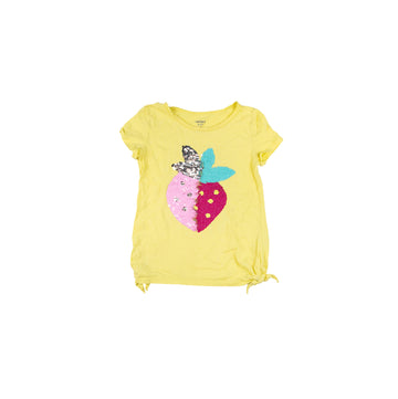 Carter's t-shirt 5 (strawberry sequin)