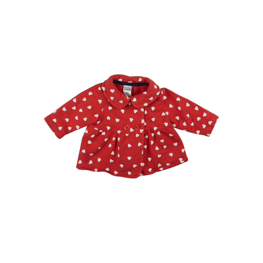 Carter's jacket 3m (hearts)