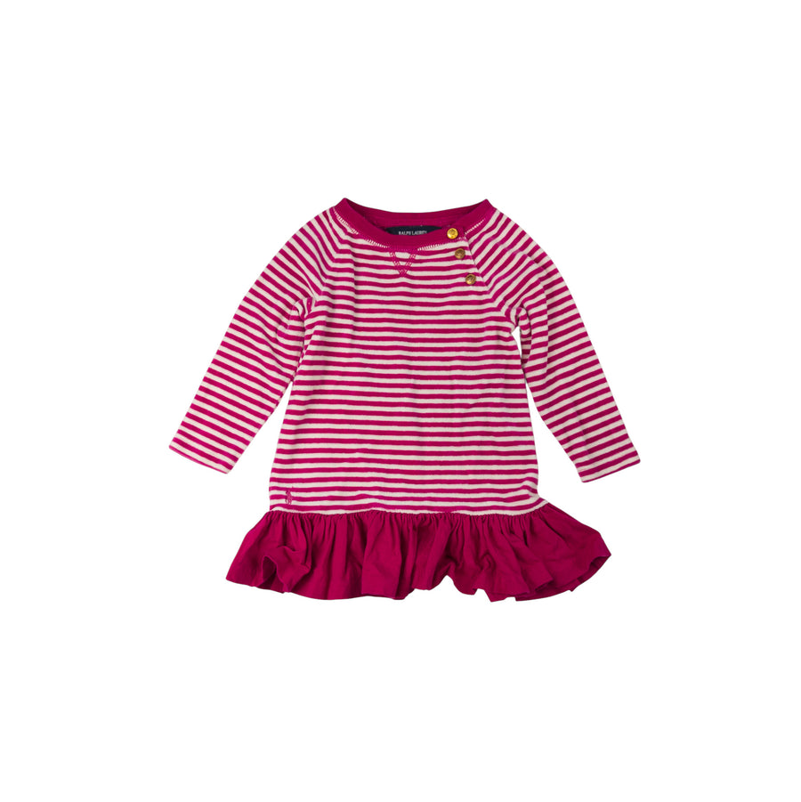 Ralph Lauren dress 18m (pink stripe)