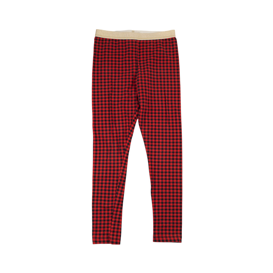 Carter's leggings 10 (red check)