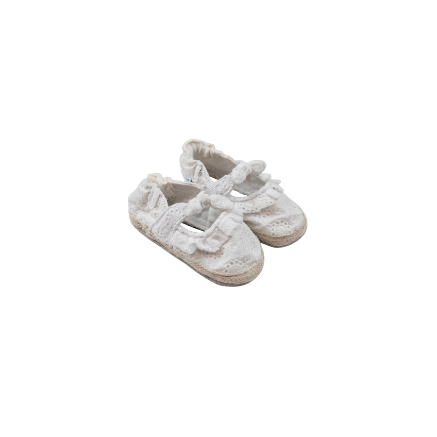 Robeez shoes 6-12m (white)