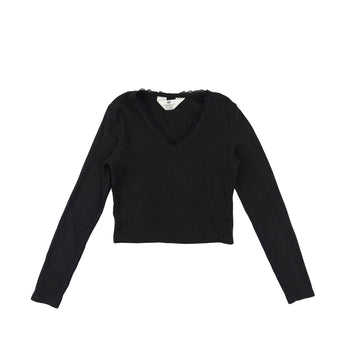 H&M long sleeve 10-12 (black)