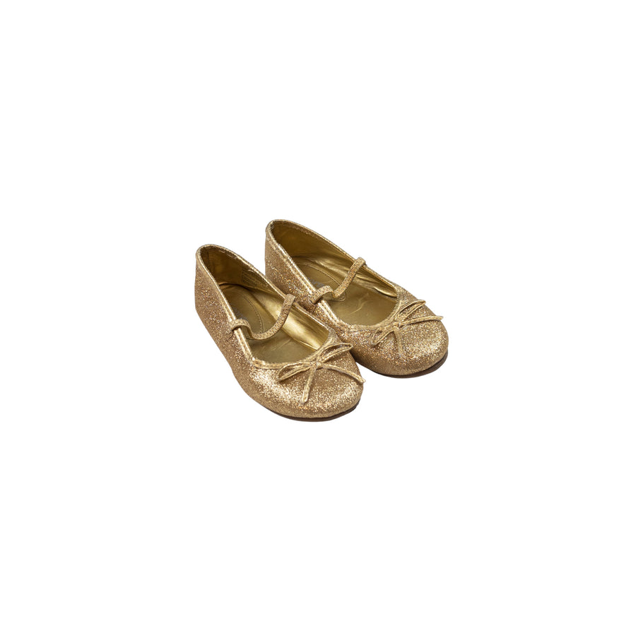 George shoes 8 (gold sparkle)