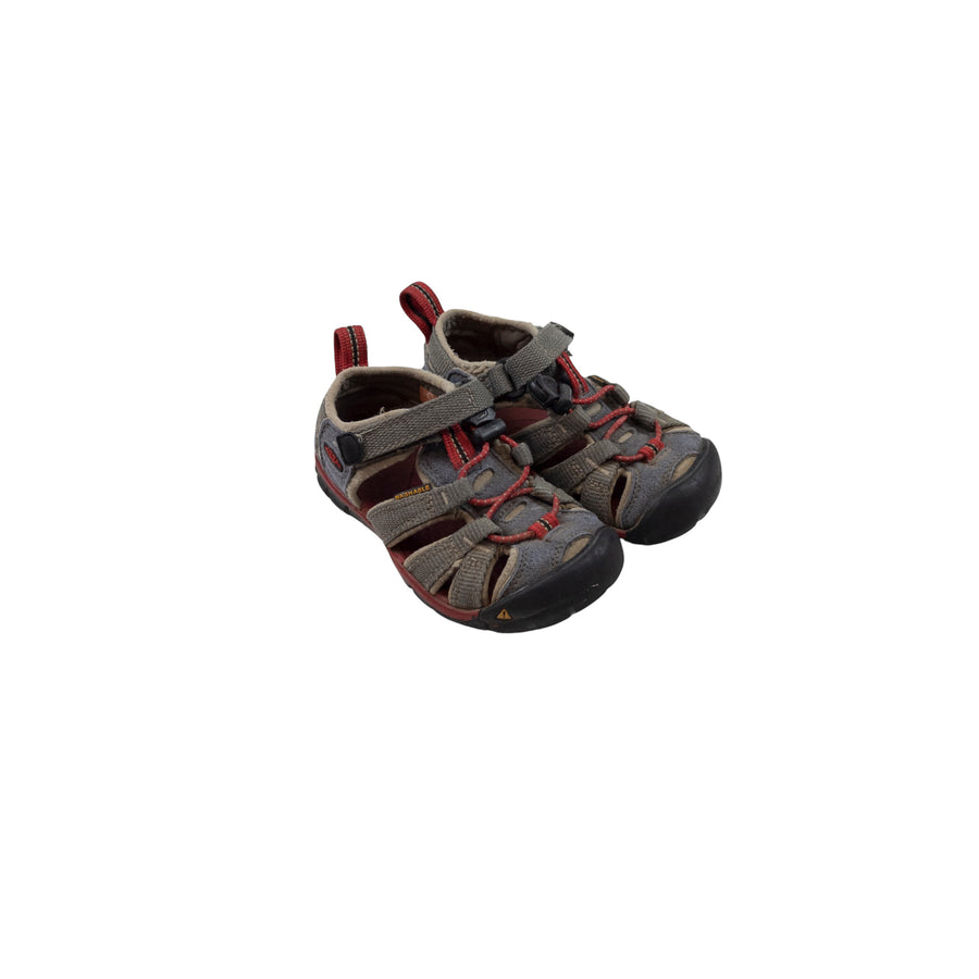 Keen sandals 7 (grey/red)