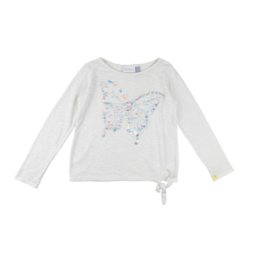 Children's Place long sleeve 7-8 (butterfly)