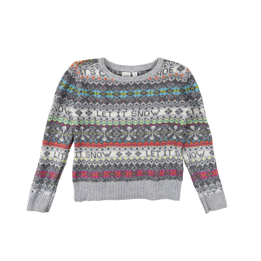 Gap sweater 8 (let it snow)