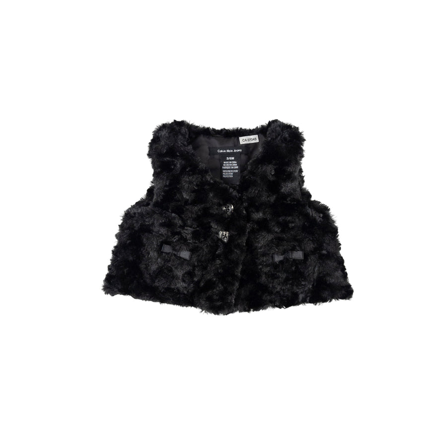 Calvin Klein vest 3-6m (black)