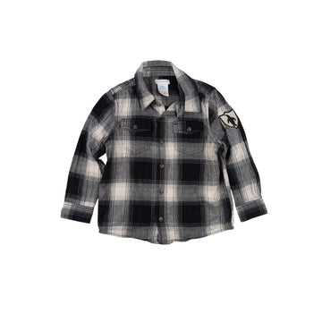Joe Fresh shirt 4 (black plaid)