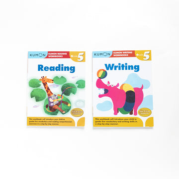 Kumon Reading + Writing Workbooks Grade 5