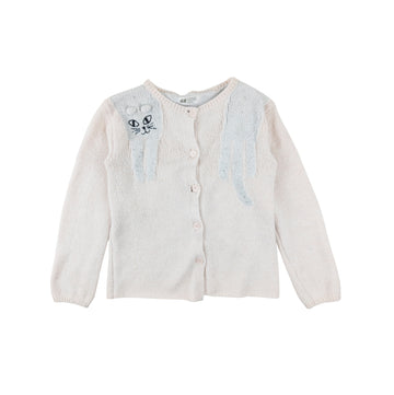 H&M cardigan 6-8 (cat)