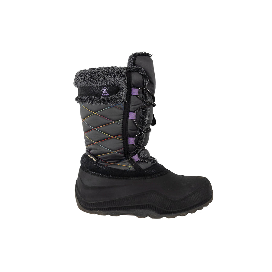 Kamik winter boots 4 (black/purple)