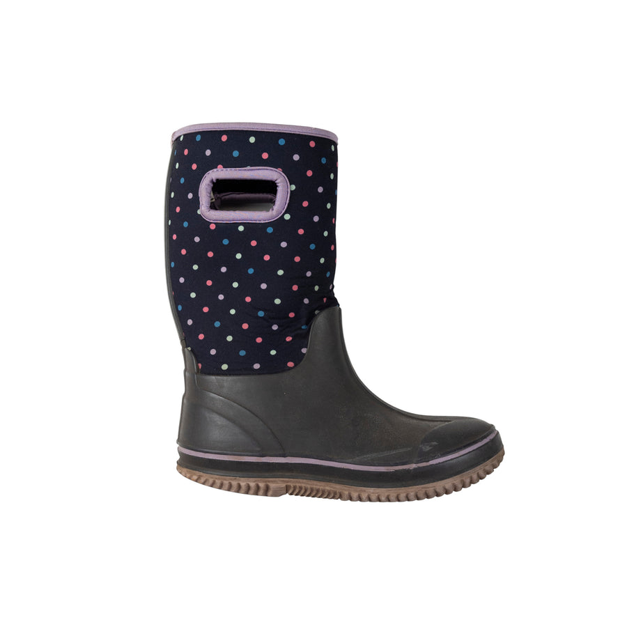Outee warm rain boots 3 (polka dot)