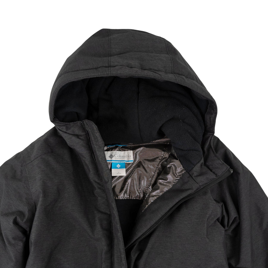 Columbia winter jacket 14-16 (charcoal)