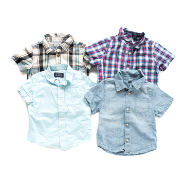 Old Navy/Children's Place short sleeves 12-18m