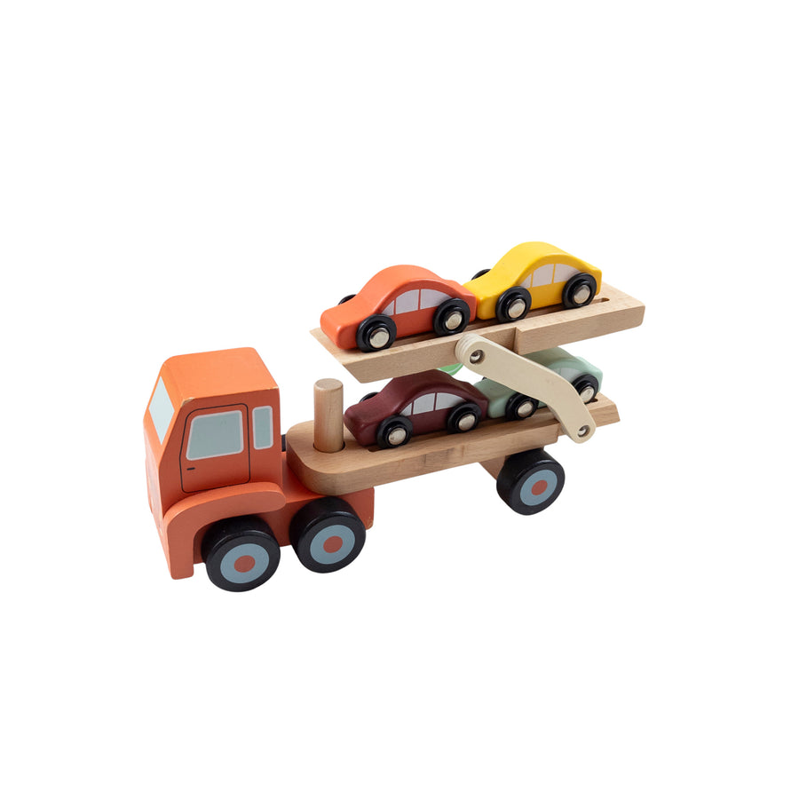 Carter's wooden car transporter