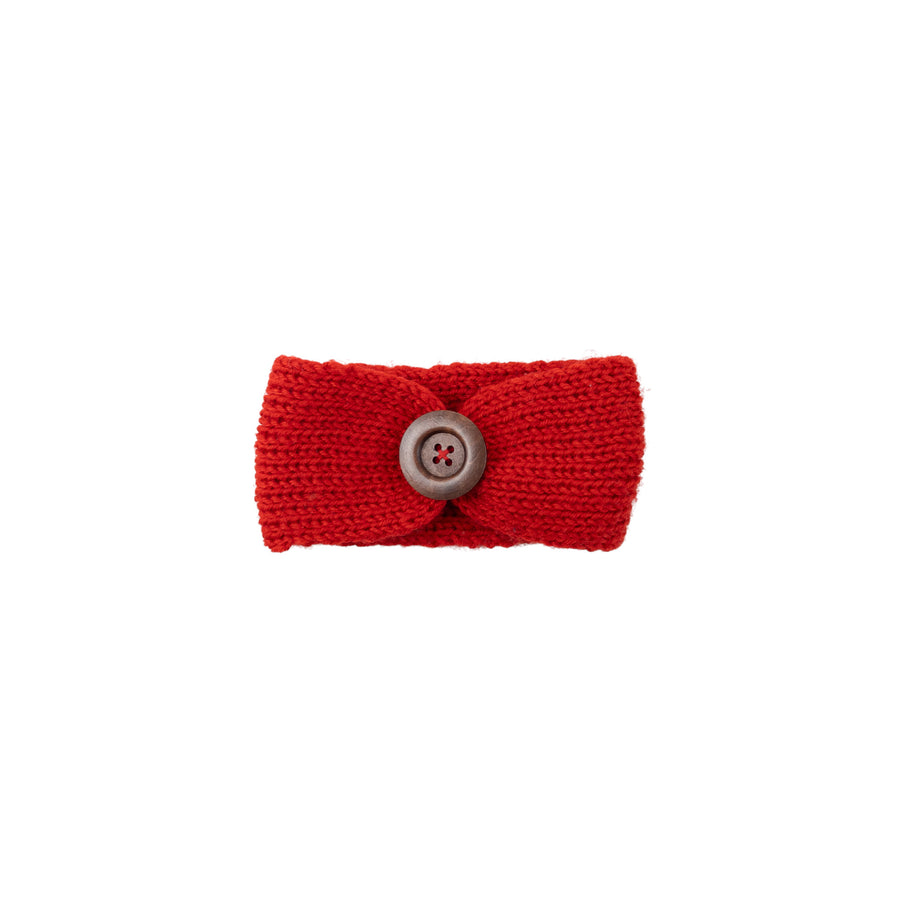 Hand knit headband 0-12m