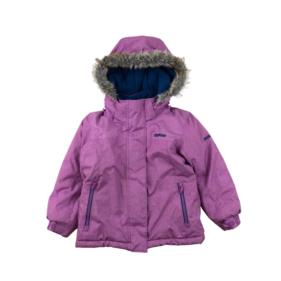 Oshkosh snowsuit 4 (navy/pink)