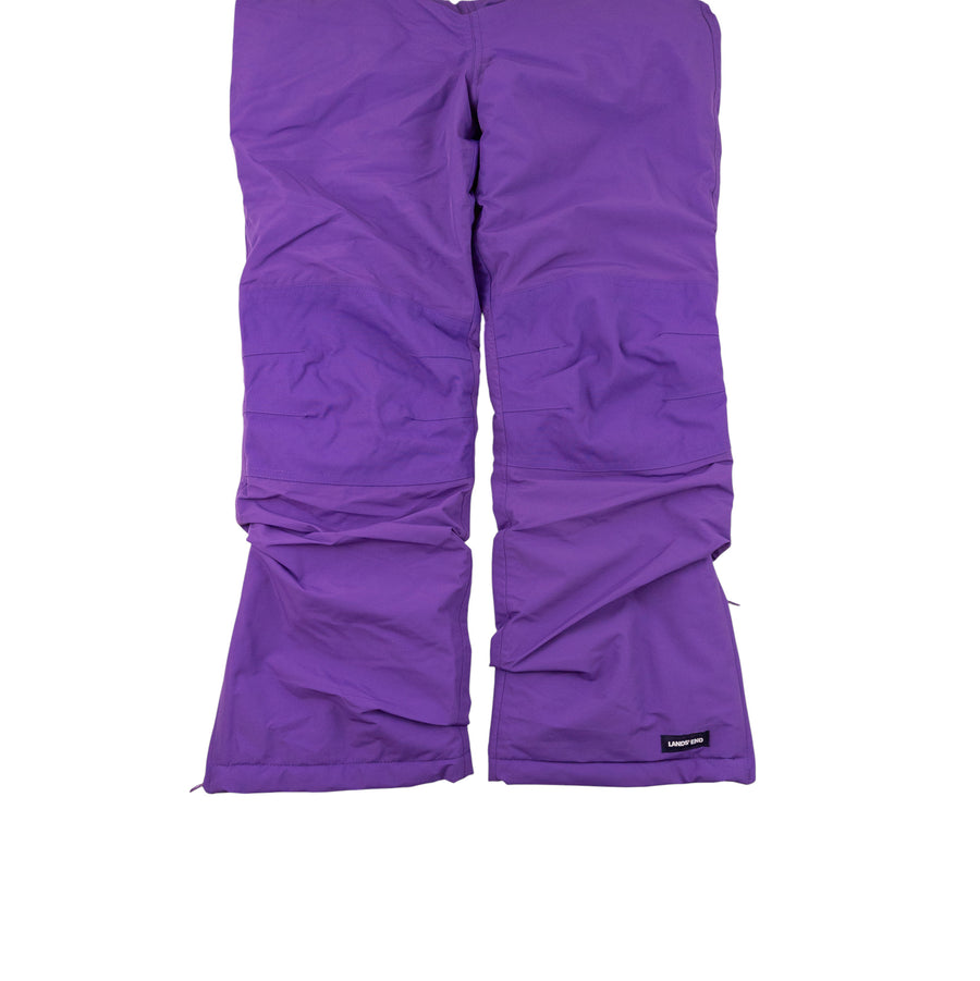 Lands' End snow pants 12 (purple)