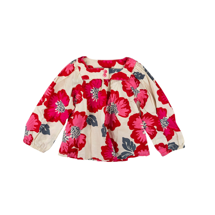 Oshkosh long sleeve 24m (floral)