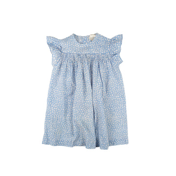 Vintage dress 4 (blue floral)