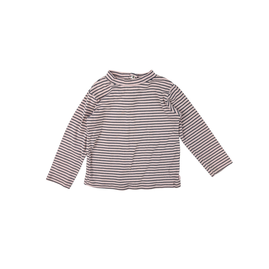 Zara long sleeve 18-24m (pink stripe)
